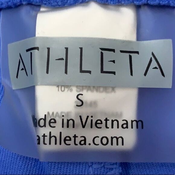 Athleta Electric Blue Nylon Bermuda Shorts - Picture 3 of 5